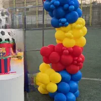 ریسه بادکنک سه متری و ظرف مقسم