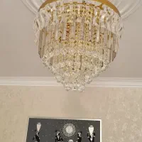 ۳ عدد لوستر کریستال