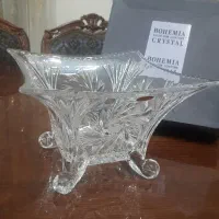 میوه خوری کریستال ۴ گوش ساخت چک|ظروف سرو و پذیرایی|تهران, شهرک مخابرات|دیوار