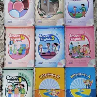 ۹ عدد کتاب انگلیسی smart و milestones