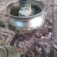 سماور گازی برنجی