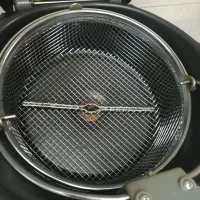 سرخ کن دلونگی دارای سبد چرخشی