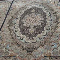 یک جفت فرش 6متری زمینه سرمه ای