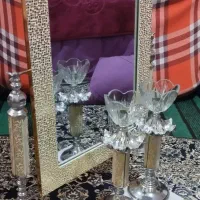 آینه شمعدان|آینه|ارومیه, |دیوار