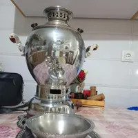 سماور استیل ۶ لیتری