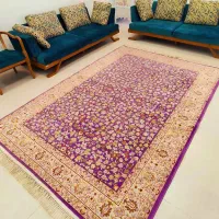 فرش ۶ متری ابریشم شفقی تبریز ۱۰۰۰ شانه