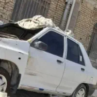 پرایدمدل۹۷ تصادفی سوخته بازدید نسیم شهر|خودرو سواری و وانت|نسیم‌شهر, |دیوار