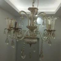 لوستر ۶شاخه سرامیکی|لوستر و چراغ آویز|شاهدشهر, |دیوار