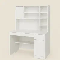 میز تحریر میز کامپیوتر فایل کشو کتان برجسته