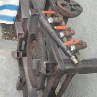 تک شعله بزرگ. مشعل دار