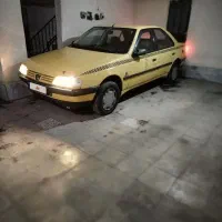 تاکسی روآ مدل ۹۰ کم کار بی رنگ