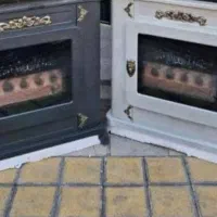 بخاری آکبند در دو رنگ مختلف