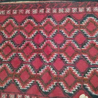 4عدد قالیچه دست بافت قدیمی