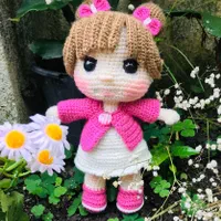 بافت عروسک با کاموای ترک با کیفیت عالی|اسباب‌بازی بچه|رشت, استقامت ۱|دیوار