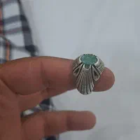 انگشتر نقره فیروزه اصل|جواهرات|میانه, |دیوار