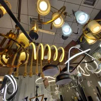 فروش عمده لوستر مدرن و فلز