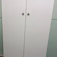 کمدام دی اف درب دارسفیدرنگ ترولی ام دی اف