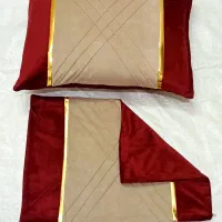 جلد متکا جنس مبلی نوار طلایی|رختخواب، بالش، پتو|خرمآباد, |دیوار