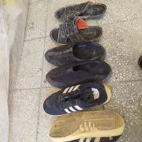 سه جفت کفش|کیف، کفش، کمربند|کاشان, قطب راوندی|دیوار