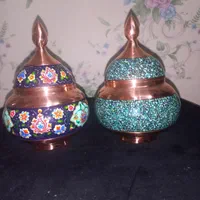 مس فیروزه‌ای با سنگ اصل فیروزه ای نیشابور|صنایع دستی و سایر لوازم تزئینی|تهران, مشیریه|دیوار