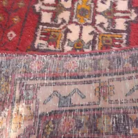 جفت کناره دستباف طرح قرجه اندازه هر کدام 1در3.80|فرش|خوی, |دیوار