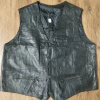 جلیقه چرم طبیعی اورجینال نو استوک