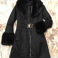 پالتو  آستردار دخترانه/زنانه شیک