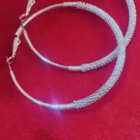 گوشواره حلقه ای مجلسی