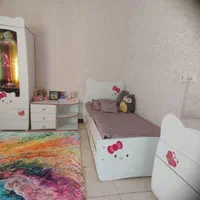 سرویس خواب کودک نوجوان کیتی ساحل چوب|تخت و سرویس خواب|کرمانشاه, |دیوار