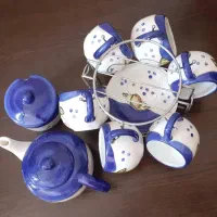 فنجان  و نلبکی   سرامیک