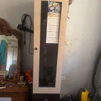 کمد در شیشه ای با کشو