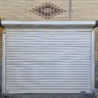 درب کرکره برقی کاملا سالم و مشابه نو