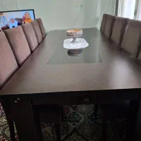 میز نهار خوری ۱۰ نفره|میز و صندلی غذاخوری|شهرکرد, |دیوار