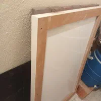 ام دی اف برش خورده و سمپل آجر|مصالح و تجهیزات ساختمان|اصفهان, بوستان ناژوان|دیوار