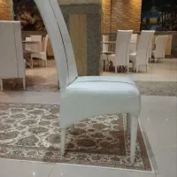 صندلی تالاری سفید طلایی|صندلی و نیمکت|مراغه, |دیوار