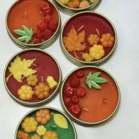 شمع های یلدایی|صنایع دستی و سایر لوازم تزئینی|قم, باجک دو|دیوار