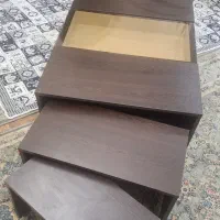 میز جلو مبلی و چهار میز عسلی