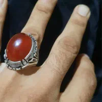 انگشتر شیخ احمدی دوتا سرخ شاه میصود هر۱۰ تومن|جواهرات|بندرعباس, |دیوار