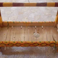 تهته یا همون گهواره بچه دست ساز در حد نو|تخت و سرویس خواب|یاسوج, |دیوار