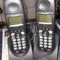 تلفن پاناسونیک اصل ژاپن ۴ بی سیم و ۱ سیمی