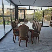 میز غذاخوری و ویترین|میز و صندلی غذاخوری|رباطکریم, پرندک|دیوار