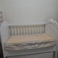 تخت‌کودک همراه با تشک|تخت و سرویس خواب|تهران, شمیران‌نو|دیوار