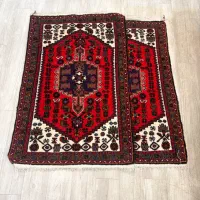 جفت دستبافت زنجان ذرع و نیم ( ۱ در ۱/۵۰)