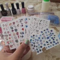 لوازم کاشت ناخن پک کامل|آرایشی، بهداشتی، درمانی|رشت, معلم|دیوار