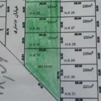 ۵ قطعه زمین مسکونی خوش قیمت/ ستاد ویس