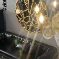 آینه با فریم چوبی|آینه|پردیس, شهرک صنعتی خرمدشت فاز ۷|دیوار