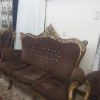 مبل سلطنتی ۹ نفره چوب راش|مبلمان خانگی و میز عسلی|چالوس, |دیوار