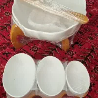 ظرف سرامیکی- چوبی