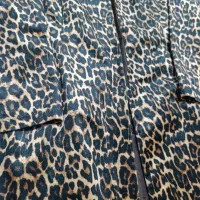 لبلس های زنانه چرم پالتو پلنگی چرم شیک|لباس|خوی, |دیوار