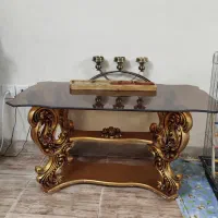 میز و مبل ۷ نفره سلطنتی|مبلمان خانگی و میز عسلی|باقرشهر, |دیوار